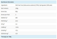 Load image into Gallery viewer, Safcol - Tuna - In Spring Water (95g)