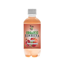 Load image into Gallery viewer, PepTea - Drinks Organic GreenTea Kombucha - Apple Pomegranate (350mL)