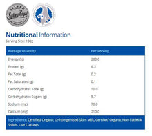Load image into Gallery viewer, Barambah Organics - Yoghurt - Low Fat Natural (1kg)