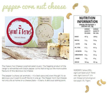 Load image into Gallery viewer, Sprout &amp; Kernel - Cultured Cashew Cheese - Peppercorn (120g)
